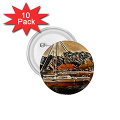 Art Boats Garda, Italy  1 75  Buttons (10 Pack) by ConteMonfrey