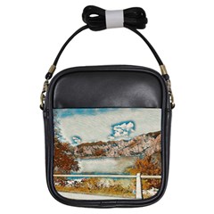 Side Way To Lake Garda, Italy  Girls Sling Bag by ConteMonfrey