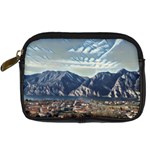 Lake in Italy Digital Camera Leather Case Front