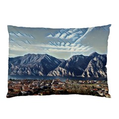 Lake In Italy Pillow Case (two Sides) by ConteMonfrey