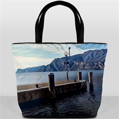 Pier On The End Of A Day Bucket Bag by ConteMonfrey