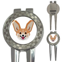 Cardigan Corgi Face 3-in-1 Golf Divots by wagnerps