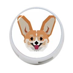 Cardigan Corgi Face 4-port Usb Hub (one Side) by wagnerps