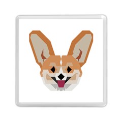 Cardigan Corgi Face Memory Card Reader (square) by wagnerps