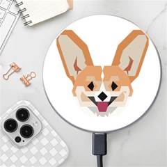 Cardigan Corgi Face Wireless Charger by wagnerps