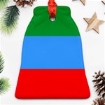 Dagestan Flag Bell Ornament (Two Sides) Back