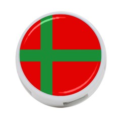 Bornholm Denmark Flag 4-port Usb Hub (two Sides) by tony4urban