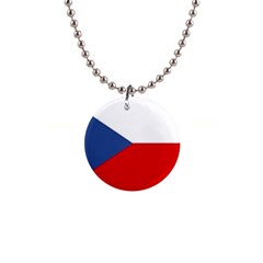 Czech Republic 1  Button Necklace by tony4urban