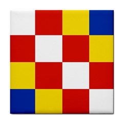 Antwerp Flag Tile Coaster by tony4urban