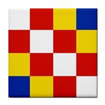 Antwerp Flag Tile Coaster Front