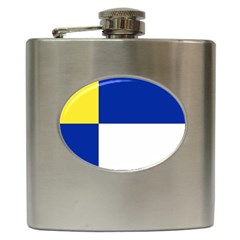 Bratislavsky Flag Hip Flask (6 Oz) by tony4urban