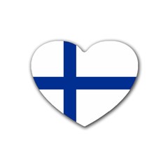 Finland Rubber Coaster (heart) by tony4urban