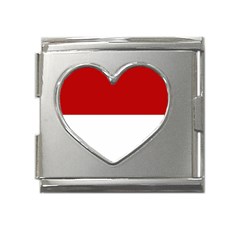 Monaco Mega Link Heart Italian Charm (18mm) by tony4urban