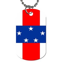 Netherlands Antilles Dog Tag (two Sides) by tony4urban