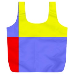Nitriansky Flag Full Print Recycle Bag (xxl) by tony4urban