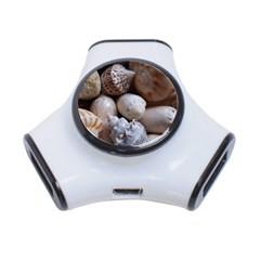 Beautiful Seashells  3-port Usb Hub by StarvingArtisan