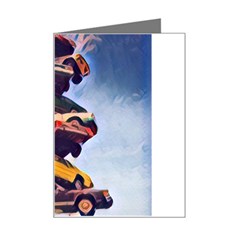 Berwyn Car Kebob Mini Greeting Card by StarvingArtisan