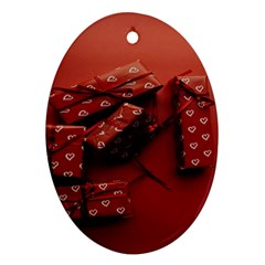 Valentines Gift Ornament (oval) by artworkshop