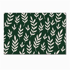 Leaves Foliage Plants Pattern Postcards 5  X 7  (pkg Of 10) by Ravend