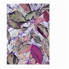 Leaves  Large Garden Flag (two Sides) by DinkovaArt