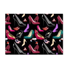 Heels Shoes Pattern Feminine Art Sticker A4 (100 Pack) by Ravend