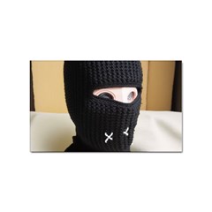 Ski Mask  Sticker Rectangular (10 Pack) by Holyville