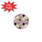 Donuts! 1  Mini Buttons (100 pack)  Front