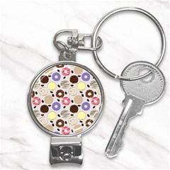 Donuts! Nail Clippers Key Chain by fructosebat