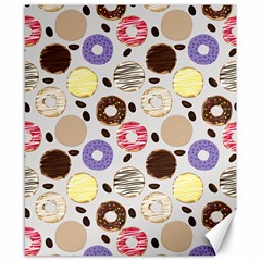 Donuts! Canvas 8  X 10  by fructosebat