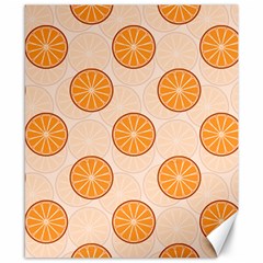 Orange Slices! Canvas 8  X 10  by fructosebat