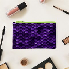 Purple Scales! Cosmetic Bag (xs) by fructosebat