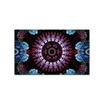 Digitalart Kaleidoscope Sticker (Rectangular) Front