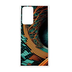 Big Data Abstract Abstract Background Backgrounds Samsung Galaxy Note 20 Ultra Tpu Uv Case by Pakemis