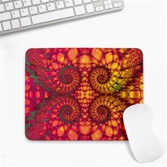 Abstract Art Pattern Fractal Design Small Mousepad by Ravend