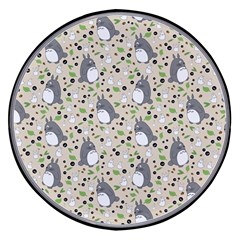 Pattern My Neighbor Totoro Wireless Fast Charger(black) by danenraven