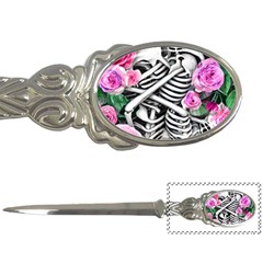 Floral Skeletons Letter Opener by GardenOfOphir