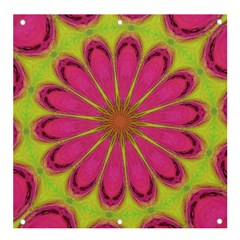 Floral Art Design Pattern Banner And Sign 4  X 4  by Ravend