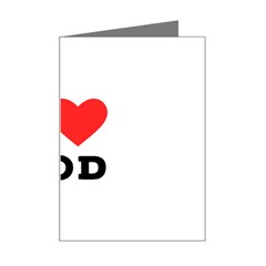 I Love God Mini Greeting Card by ilovewhateva