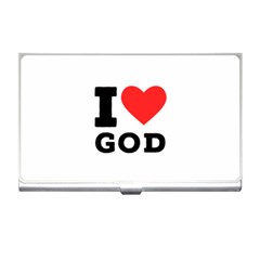 I Love God Business Card Holder by ilovewhateva