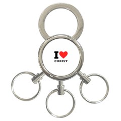 I Love Christ 3-ring Key Chain by ilovewhateva