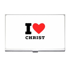 I Love Christ Business Card Holder by ilovewhateva