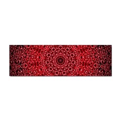 Red Wallpaper Mandala Pattern Art Sticker Bumper (10 Pack) by Uceng