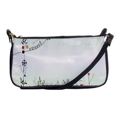 Abstract Shoulder Clutch Bag by artworkshop