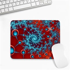 Fractal Pattern Background Small Mousepad by Uceng