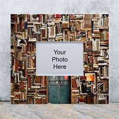 Books White Wall Photo Frame 5  X 7  by artworkshop