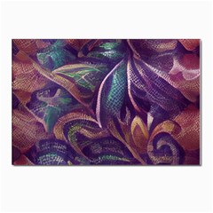 Abstract African Art Art Backdrop Background Postcard 4 x 6  (pkg Of 10) by Ravend