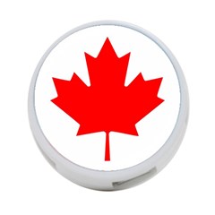 Canada Flag Canadian Flag View 4-port Usb Hub (one Side) by Ravend