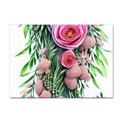 Brilliant Blushing Blossoms Sticker A4 (10 Pack) by GardenOfOphir