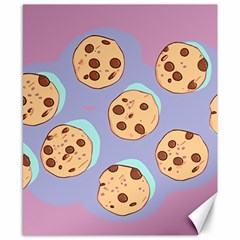 Cookies Chocolate Chips Chocolate Cookies Sweets Canvas 8  X 10  by Ravend