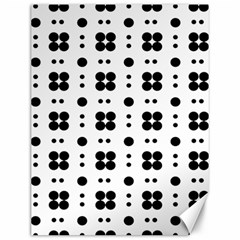 Polka Dot  Svg Canvas 12  X 16  by 8989